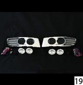 ベントレー中古車 ベントレーパーツ  Ｌ.Ｄ.Ｙ TWIN フォグランプ　ＫＩＴ　クローム